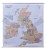 Wyspy Brytyjskie / Wielka Brytania i Irlandia. Mapa ścienna administracyjno-drogowa wydawnictwa Global Mapping