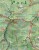Gorce 1:40 000. Laminowana mapa turystyczna wydawnictwa Compass. Fragment 1