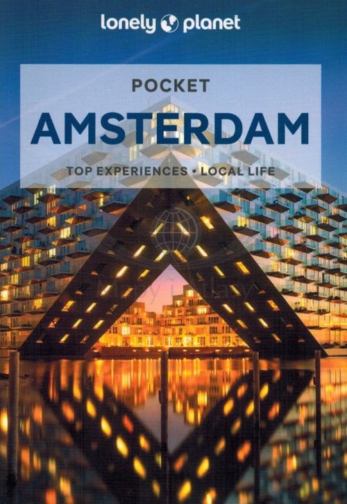 Amsterdam. Przewodnik Pocket z mapą wydawnictwa Lonely Planet. Okładka