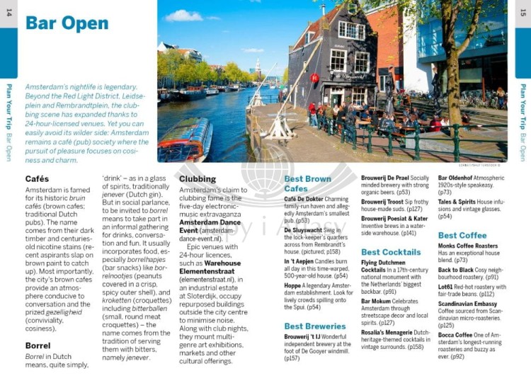 Amsterdam. Przewodnik Pocket z mapą wydawnictwa Lonely Planet. Fragment 1