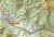 Bieszczady - Worek Bieszczadzki 1:25 000. Laminowana mapa turystyczna wydawnictwa Galileos. Fragment 2