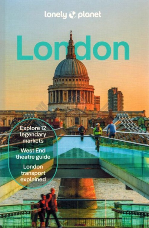 Londyn / London. Przewodnik wydawnictwa Lonely Planet. Okładka