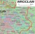 Polska 1:500 000. Mapa ścienna administracyjna z kodami pocztowymi wydawnictwa ArtGlob. Fragment 3