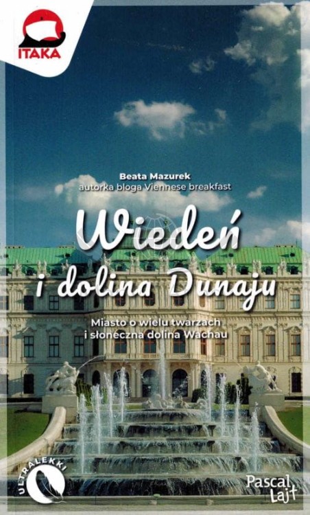 Wiedeń i dolina Dunaju. Przewodnik Lajt wydawnictwa Pascal. Okładka