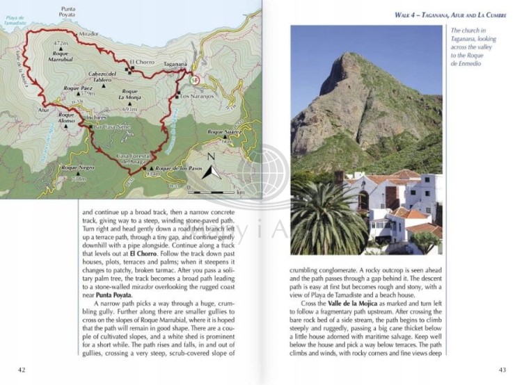 Teneryfa / Walking including EL Teide and GR 131. Przewodnik turystyczny wydawnictwa Cicerone. Fragment 1