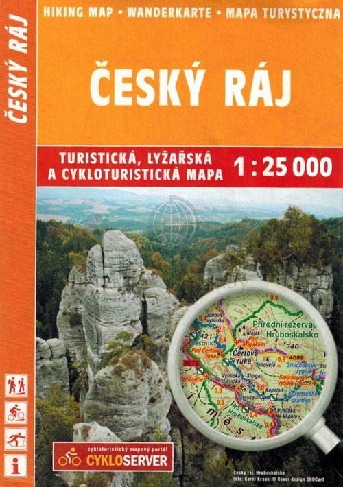 Czeski Raj 1:25 000. Mapa turystyczna 722. Wyd. 2025. Shocart