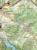 Bieszczady 1:50 000. Mapa turystyczna wydawnictwa ArtGlob. Fragment 1