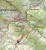 Bieszczady 1:50 000. Mapa turystyczna wydawnictwa ArtGlob. Fragment 3