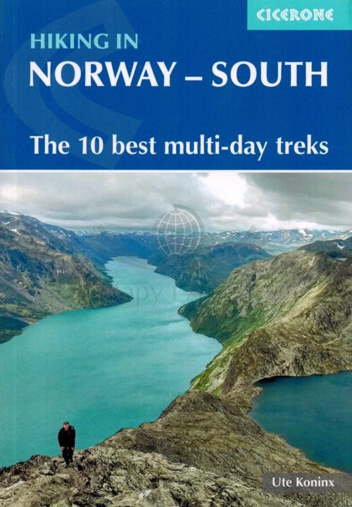 Norwegia południowa / Hiking in Norway - South. Przewodnik wydawnictwa Cicerone. Okładka