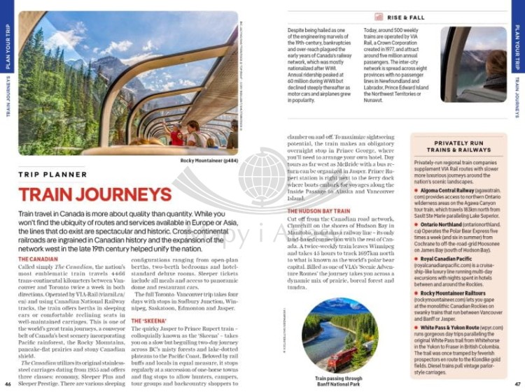 Kanada / Canada. Przewodnik wydawnictwa Lonely Planet. Przykładowe strony 3