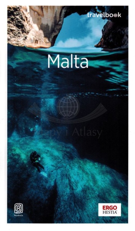 Malta. Przewodnik travelbook wydawnictwa Bezdroża. Okładka