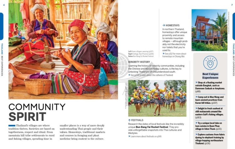 Tajlandia. Przewodnik wydawnictwa Lonely Planet. Przykładowe strony 1