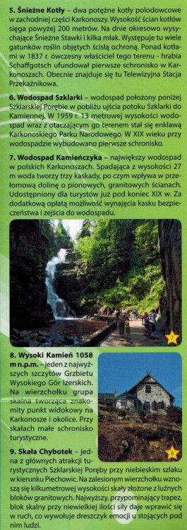 Szklarska Poręba 1:10 000. Laminowana mapa kieszonkowa / Plan miasta wydawnictwa Galileos. Informator