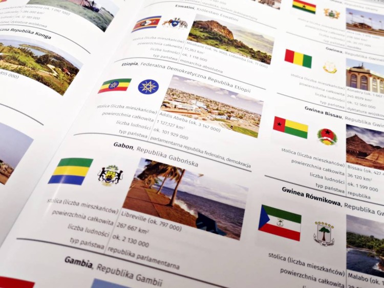 Wielki Atlas Świata wydawnictwa NEO-PILOT. Fragment 6