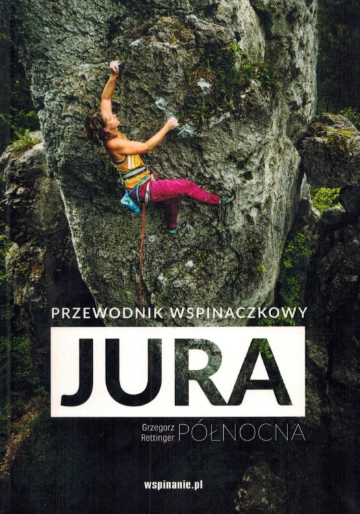 Jura północna. Przewodnik wspinaczkowy. Okładka