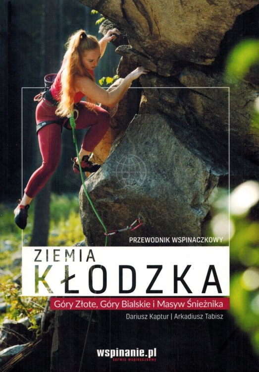 Ziemia Kłodzka. Przewodnik wspinaczkowy. Okładka