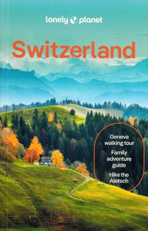 Szwajcaria / Switzerland. Przewodnik wydawnictwa Lonely Planet. Okładka