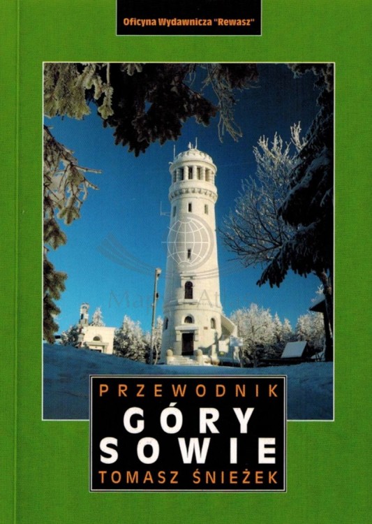 Góry Sowie. Przewodnik wydawnictwa Rewasz. Okładka