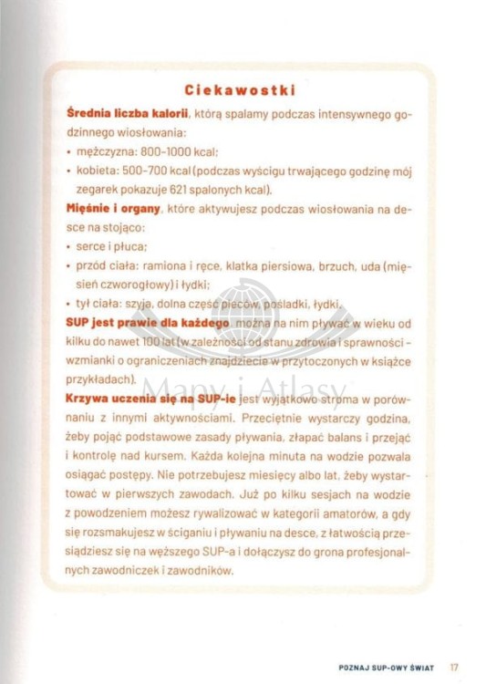 Deska SUP. Wiosłuj na stojąco! Wzmocnij ciało, uwolnij umysł, bądź bliżej natury. Przewodnik wydawnictwa Pascal. Przykładowa strona 2