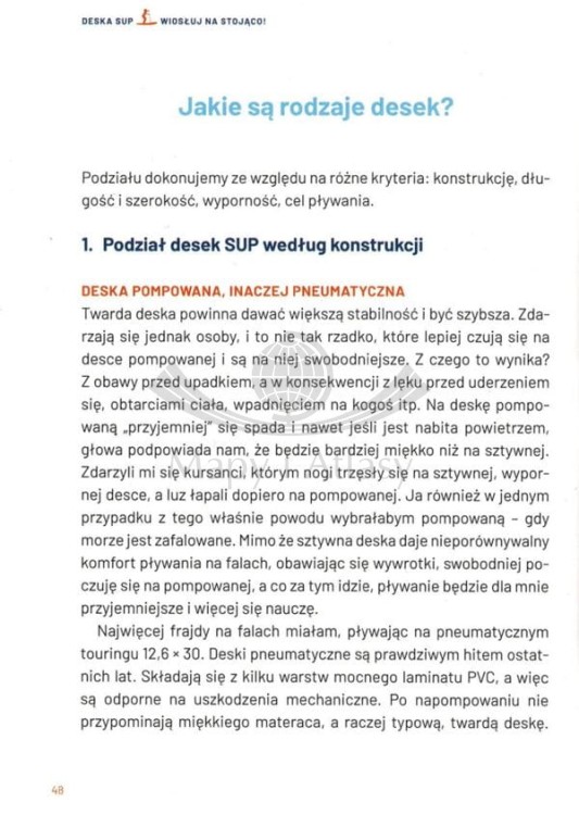 Deska SUP. Wiosłuj na stojąco! Wzmocnij ciało, uwolnij umysł, bądź bliżej natury. Przewodnik wydawnictwa Pascal. Przykładowa strona 4