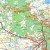 Okolice Gdańska 1:100 000. Mapa ścienna administracyjno-drogowa. Fragment 4
