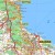 Okolice Gdańska 1:100 000. Mapa ścienna administracyjno-drogowa. Fragment 5