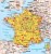 Francja 1:300 000. Atlas samochodowo-turystyczny wydawnictwa Marco Polo. Zasięg