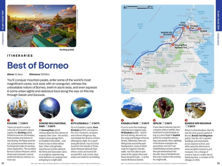 Malezja, Singapur i Brunei / Malaysia, Singapore & Brunei. Przewodnik wydawnictwa Lonely Planet. Przykładowe strony 2