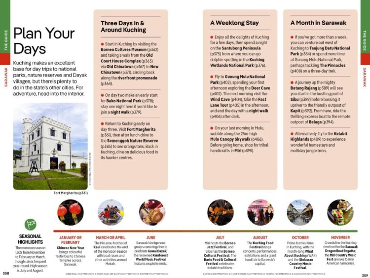 Malezja, Singapur i Brunei / Malaysia, Singapore & Brunei. Przewodnik wydawnictwa Lonely Planet. Przykładowe strony 9