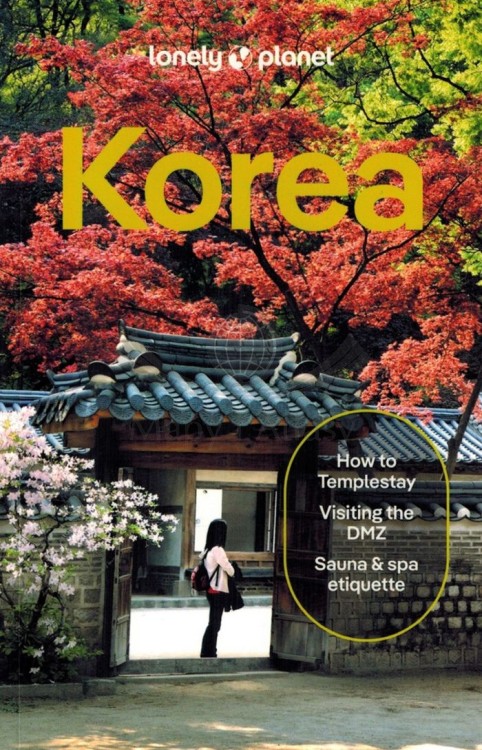 Korea. Przewodnik wydawnictwa Lonely Planet. Okładka