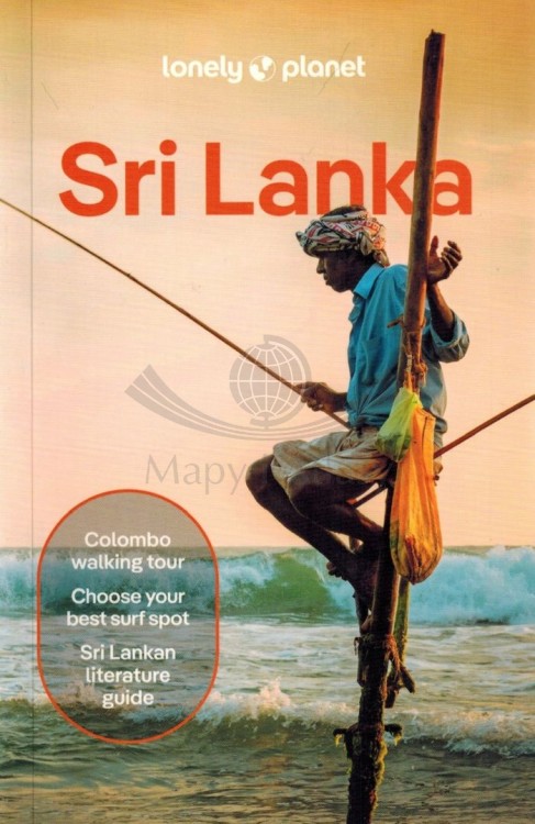 Sri Lanka. Przewodnik wydawnictwa Lonely Planet. Okładka
