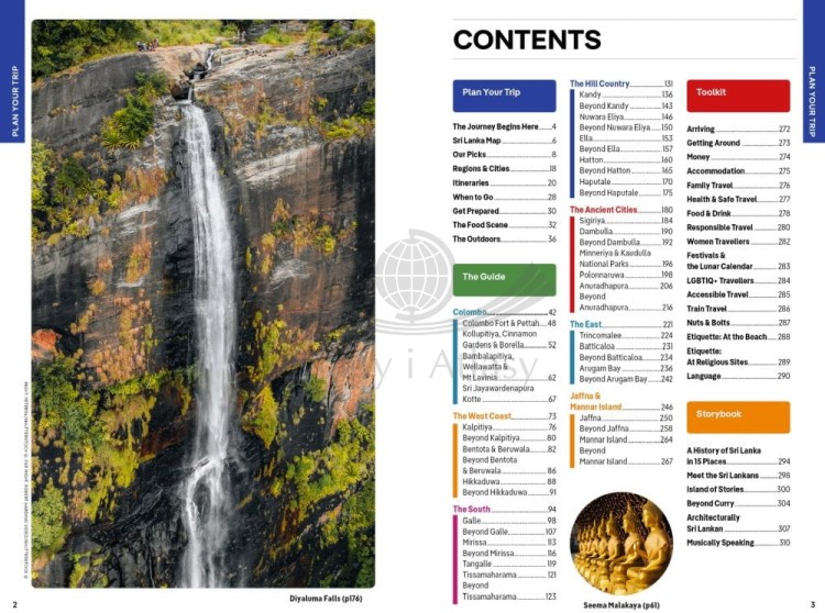Sri Lanka. Przewodnik wydawnictwa Lonely Planet. Spis treści