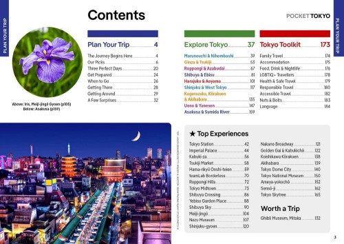 Tokio / Tokyo. Przewodnik Pocket z mapą wydawnictwa Lonely Planet. Spis treści