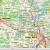 Okolice Krakowa 1:100 000. Mapa ścienna administracyjno-drogowa. Fragment 3