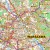 Okolice Warszawy 1:100 000. Mapa ścienna administracyjno-drogowa. Fragment 1