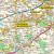 Okolice Warszawy 1:100 000. Mapa ścienna administracyjno-drogowa. Fragment 3