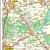 Okolice Wrocławia 1:100 000. Mapa ścienna administracyjno-drogowa. Fragment 2