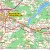 Okolice Łodzi 1:100 000. Arkusz, mapa ścienna administracyjno-drogowa. Fragment 2