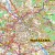Okolice Warszawy 1:100 000. Mapa administracyjno-drogowa. Wersja magnetyczna. Fragment 1
