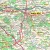 Okolice Warszawy 1:100 000. Mapa administracyjno-drogowa. Wersja magnetyczna. Fragment 7