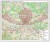 Okolice Wrocławia 1:100 000. Mapa administracyjno-drogowa. Wersja do wpinania