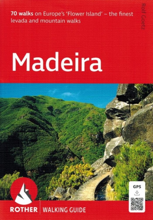 Madera: 70 tras pieszych / Madeira: 70 walks. Przewodnik wydawnictwa Rother. Okładka