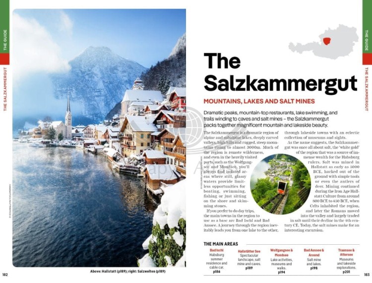 Austria. Przewodnik wydawnictwa Lonely Planet. Przykładowe strony 5