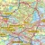 Województwo śląskie. Mapa ścienna administracyjno-drogowa. Fragment 2