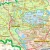Województwo śląskie. Mapa ścienna administracyjno-drogowa. Fragment 3