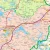 Województwo warmińsko-mazurskie. Mapa ścienna administracyjno-drogowa. Fragment 3