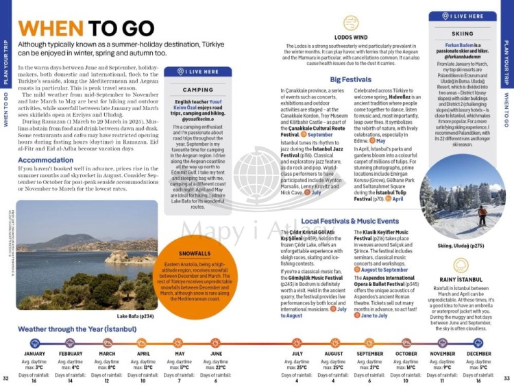Turcja / Turkey. Przewodnik wydawnictwa Lonely Planet. Przykładowe strony 3