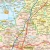 Województwo łódzkie. Mapa ścienna administracyjno-drogowa. Fragment 3