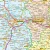 Województwo łódzkie. Mapa ścienna administracyjno-drogowa. Fragment 5