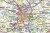 Polska 1:500 000. Mapa ścienna drogowa. Fragment 1